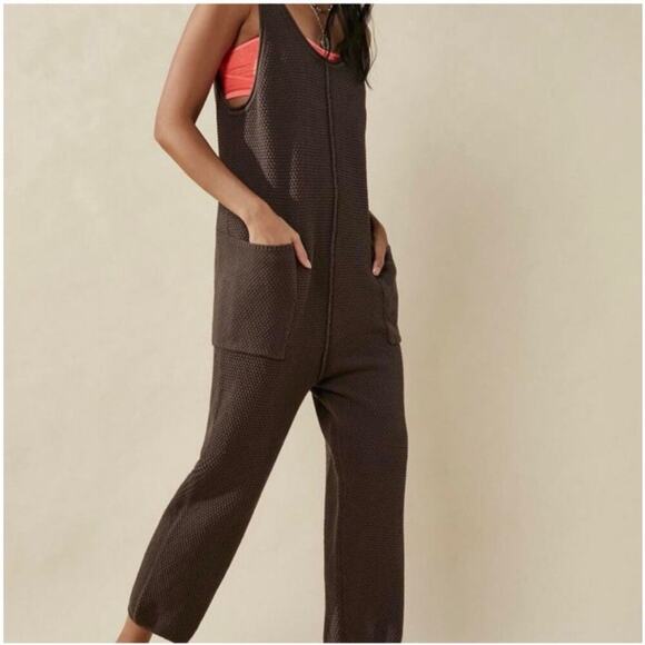 Free People Hailee Sweater Jumpsuit Size Small - Picture 2 of 7
